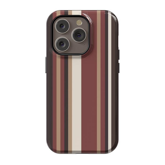 iPhone 14 Pro StrongFit Vertical Stripes by Dhruv Narelia