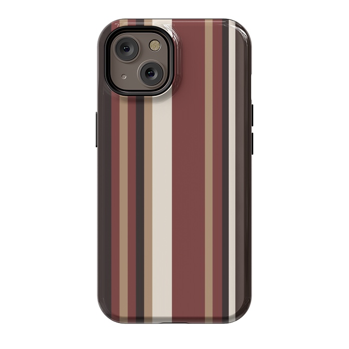 iPhone 14 StrongFit Vertical Stripes by Dhruv Narelia