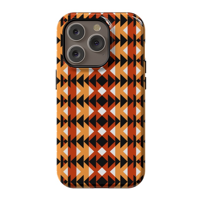 iPhone 14 Pro StrongFit Tribal Pattern by Dhruv Narelia