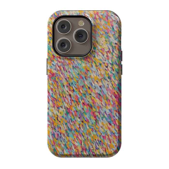iPhone 14 Pro StrongFit COLOUR LOVES YOU by Helen Joynson
