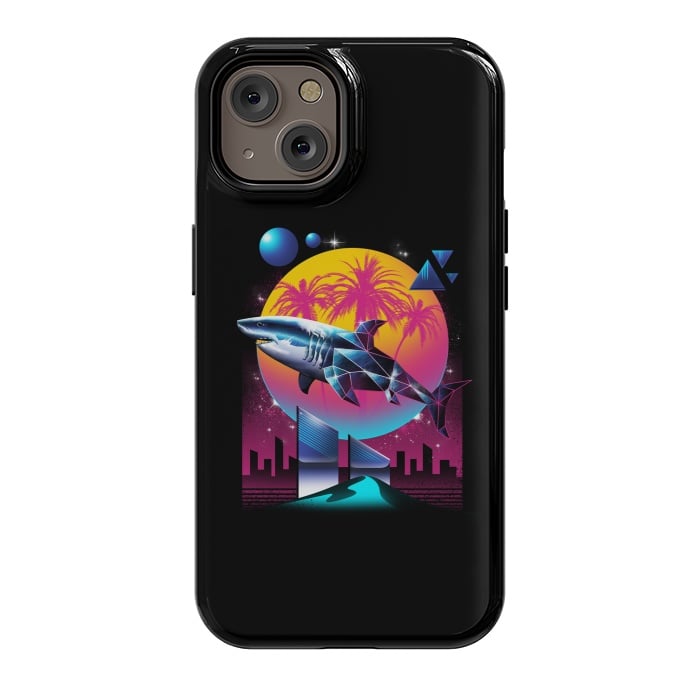 iPhone 14 StrongFit Rad Shark by Vincent Patrick Trinidad