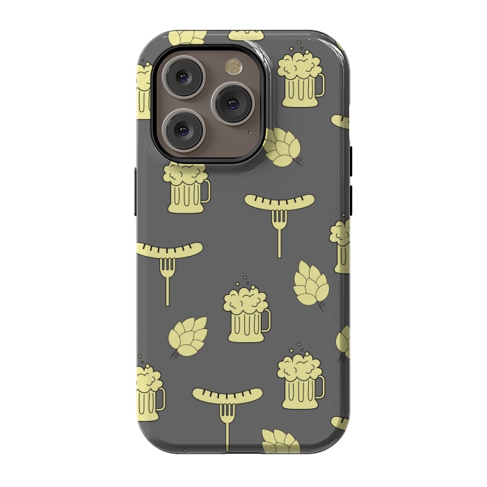 iPhone 14 Pro StrongFit beer pattern by MALLIKA