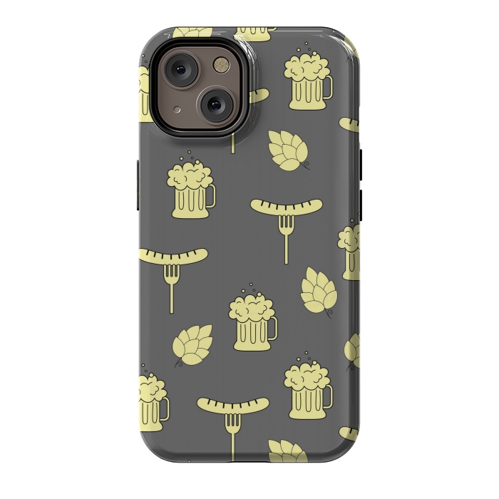 iPhone 14 StrongFit beer pattern by MALLIKA
