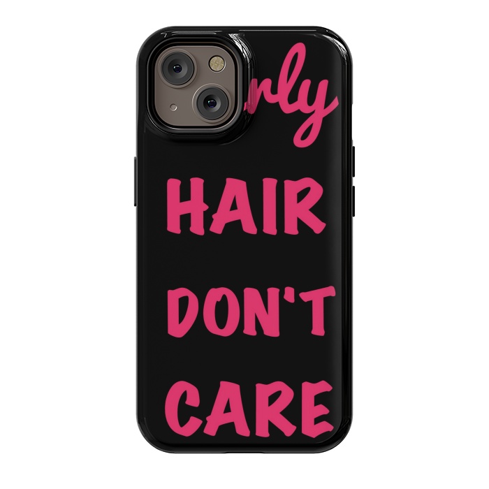 iPhone 14 StrongFit CURLY HAIR DONT CARE by MALLIKA