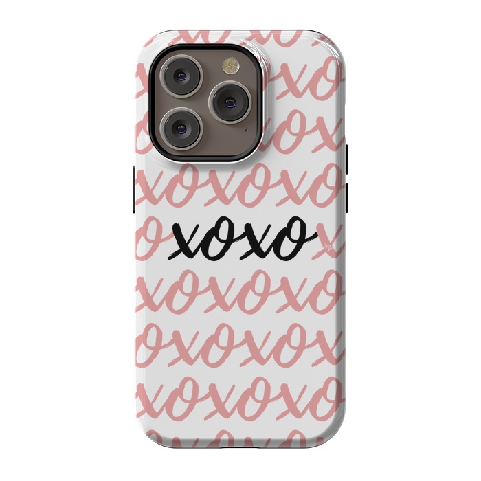 iPhone 14 Pro StrongFit XOXO love by Martina