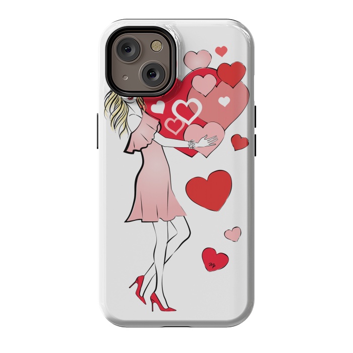 iPhone 14 StrongFit Queen of Hearts by Martina
