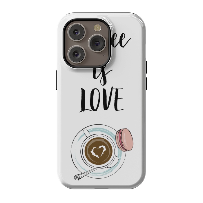iPhone 14 Pro StrongFit Coffee is love by Martina
