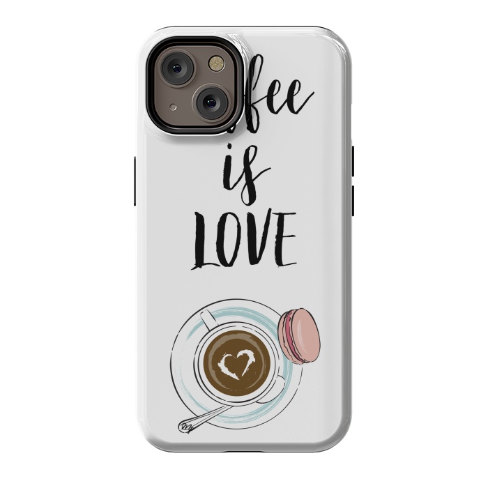 iPhone 14 StrongFit Coffee is love by Martina