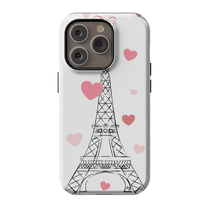 iPhone 14 Pro StrongFit Paris Love by Martina