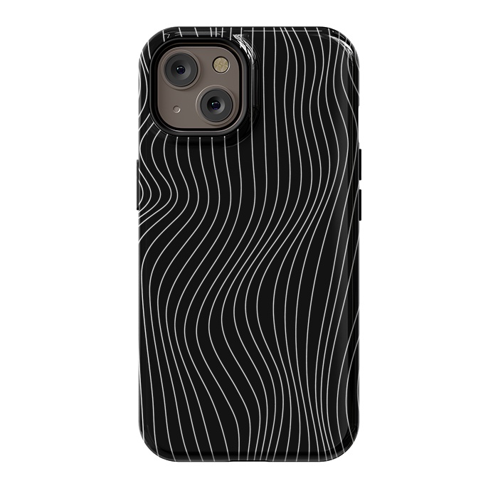 iPhone 14 StrongFit Illusion Waves 2 by Sitchko