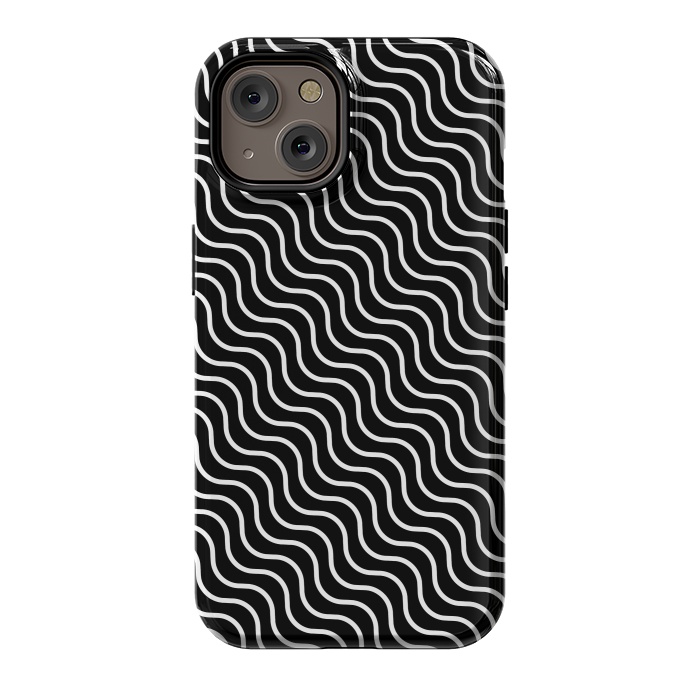 iPhone 14 StrongFit Illusion Waves by Sitchko