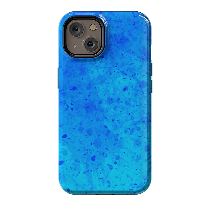 iPhone 14 StrongFit Blue Chaos by Sitchko