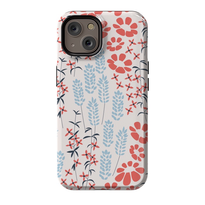 iPhone 14 StrongFit Spring Garden Beige by Jelena Obradovic