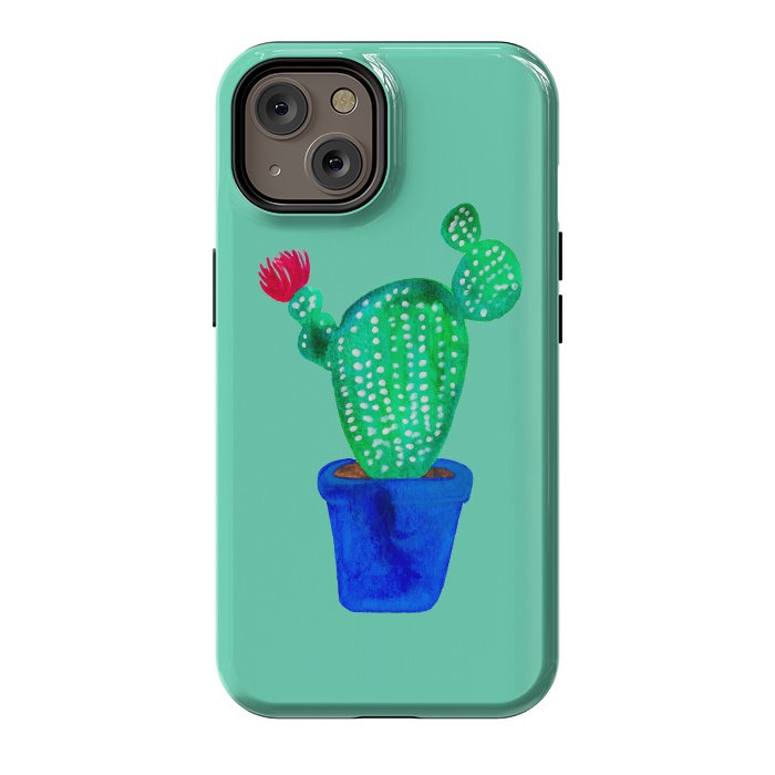 iPhone 14 StrongFit Mini Cactus  by Amaya Brydon