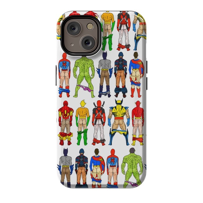iPhone 14 StrongFit Superhero Butts by Notsniw