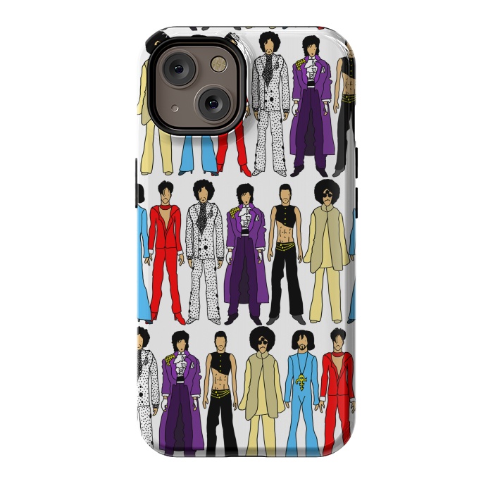 iPhone 14 StrongFit Purple Prince by Notsniw