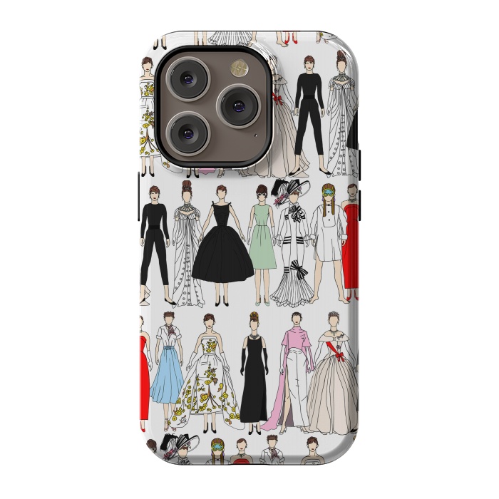 iPhone 14 Pro StrongFit Audrey Hepburn by Notsniw