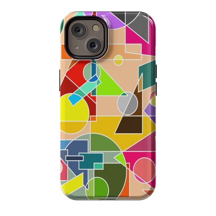 iPhone 14 StrongFit Geometrical shapes by Dhruv Narelia