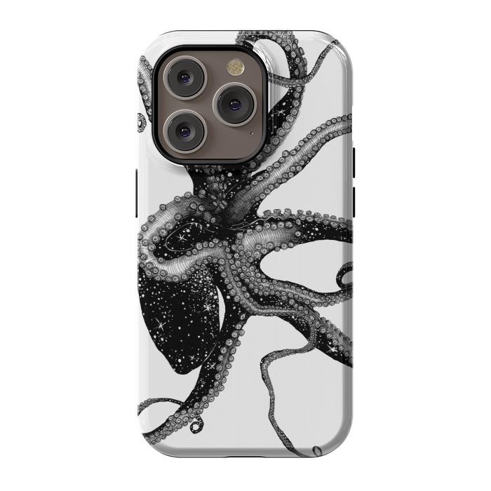 iPhone 14 Pro StrongFit Cosmic Octopus by ECMazur 