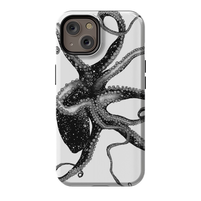iPhone 14 StrongFit Cosmic Octopus by ECMazur 