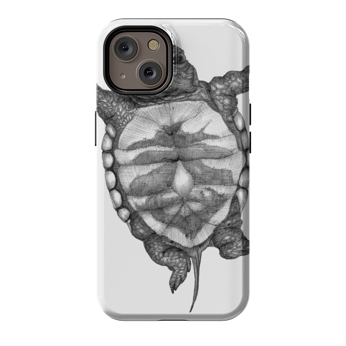 iPhone 14 StrongFit Little Baby Turtle  by ECMazur 