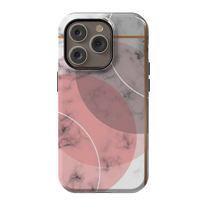 iPhone 14 Pro StrongFit Marble Geometry 036 by Jelena Obradovic