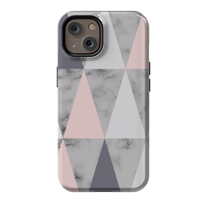 iPhone 14 StrongFit Marble Geometry 038 by Jelena Obradovic