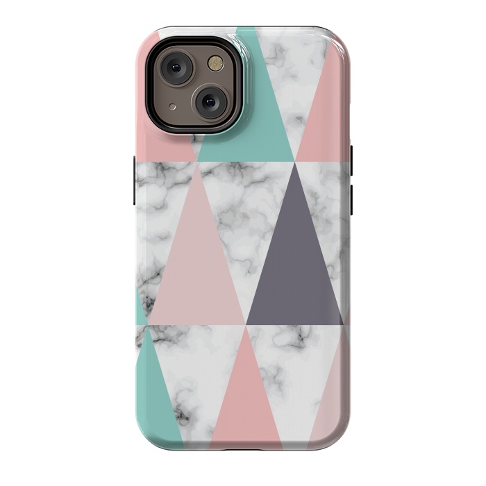 iPhone 14 StrongFit Marble Geometry 039 by Jelena Obradovic