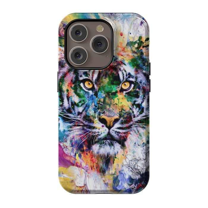 iPhone 14 Pro StrongFit Tiger VII by Riza Peker