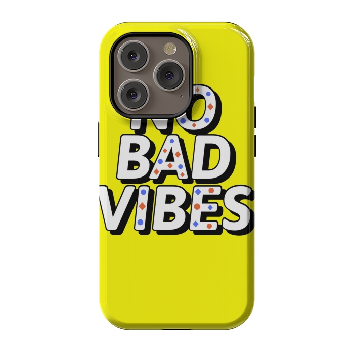 iPhone 14 Pro StrongFit no bad vibes by MALLIKA