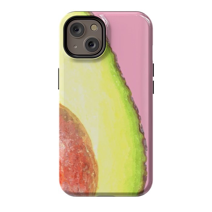 iPhone 14 StrongFit Avocado Tropical Fruit by Alemi
