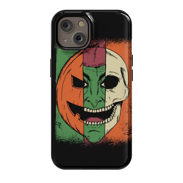 iPhone 14 StrongFit Monsters Faces by Coffee Man