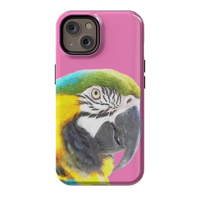 iPhone 14 StrongFit Macaw Portrait by Alemi