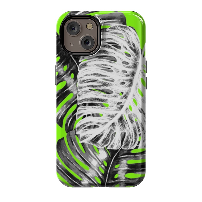 iPhone 14 StrongFit Monstera Leaf by Alemi