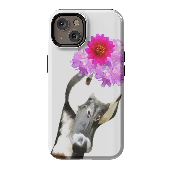 iPhone 14 StrongFit Funny Goose Portrait by Alemi