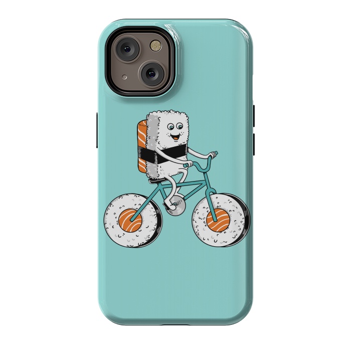 iPhone 14 StrongFit Sushi Bicycle by Coffee Man