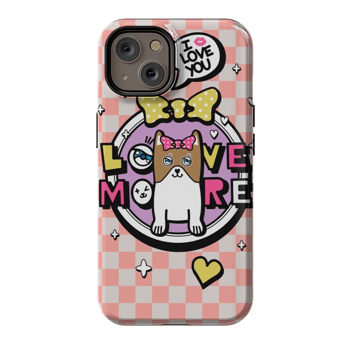 iPhone 14 StrongFit CUTIE DOG by Michael Cheung