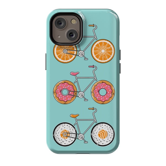 iPhone 14 StrongFit Food Bicycle by Coffee Man