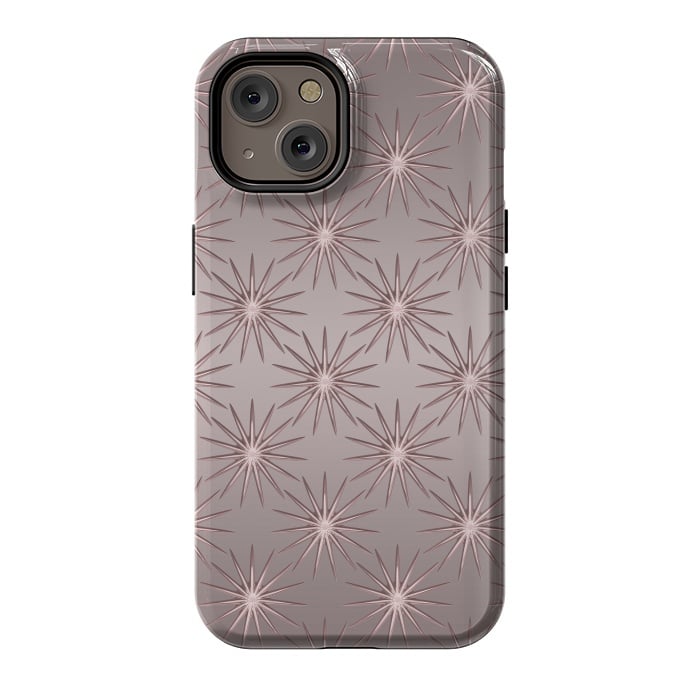 iPhone 14 StrongFit Shimmering Rose Gold Sun  by Andrea Haase