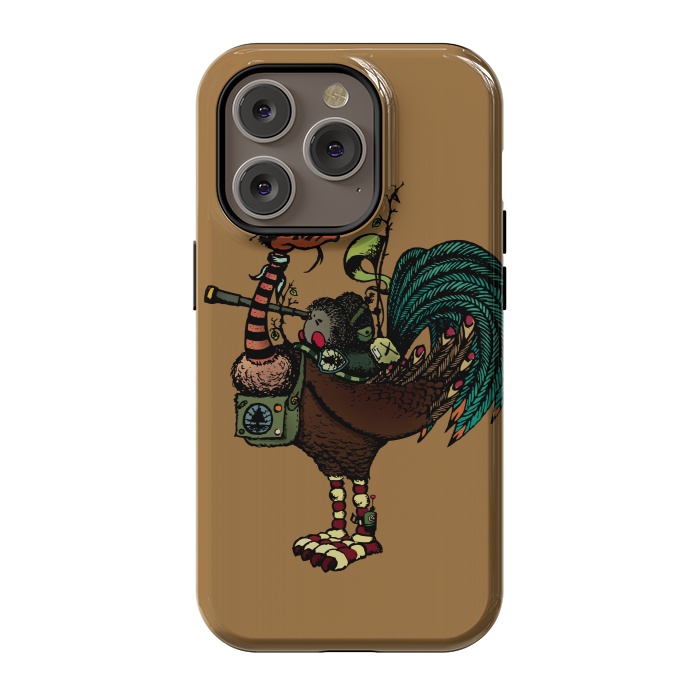iPhone 14 Pro StrongFit NATURE WARRIORS - SCOUTS - COLOR V by Mangulica