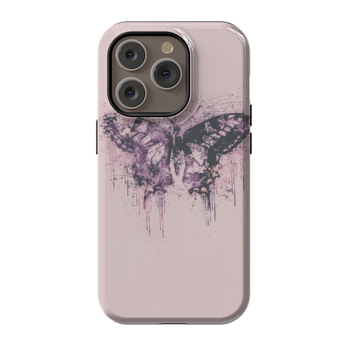 iPhone 14 Pro StrongFit Artsy Butterfly  by Andrea Haase