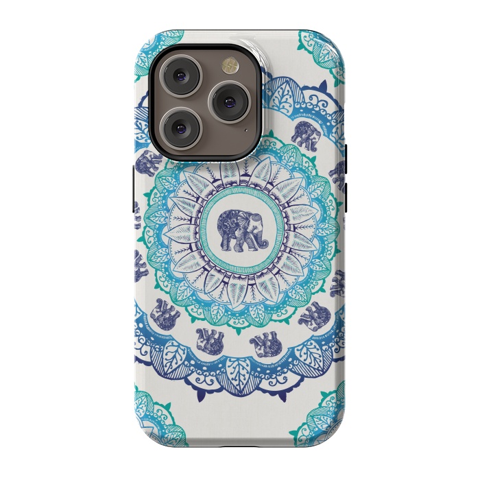 iPhone 14 Pro StrongFit Lucky Elephant  by Rose Halsey
