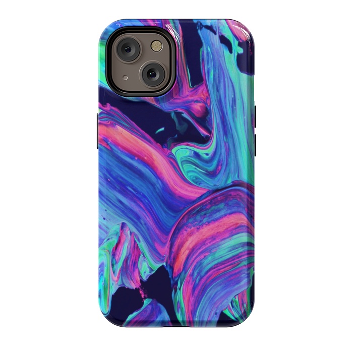 iPhone 14 StrongFit Neon abstract #charm by ''CVogiatzi.