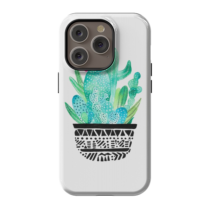 iPhone 14 Pro StrongFit Pot Me A Cacti! by Amaya Brydon