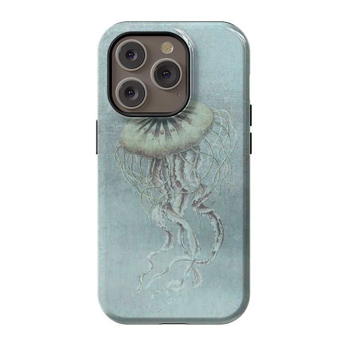 iPhone 14 Pro StrongFit Underwater Jellyfish by Andrea Haase
