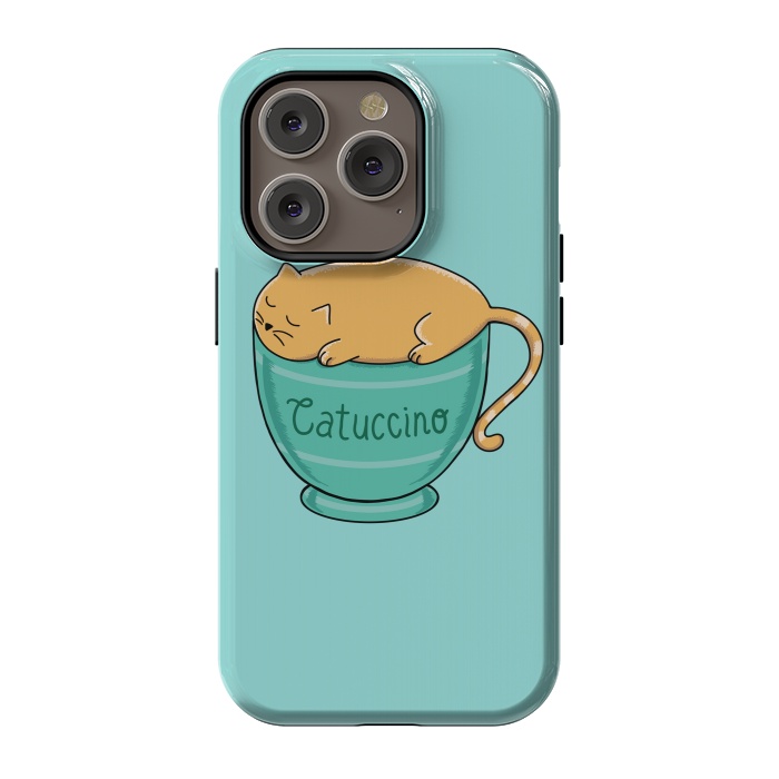 iPhone 14 Pro StrongFit Cattuccino by Coffee Man
