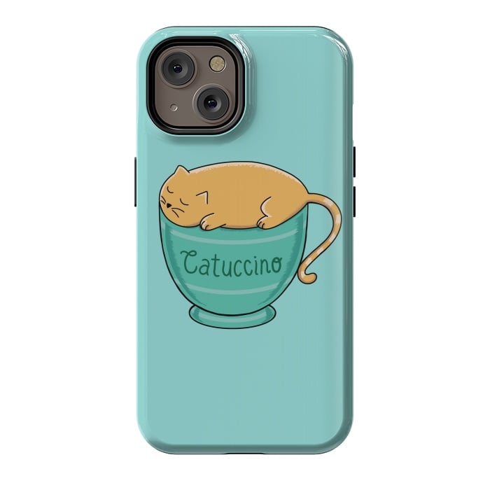 iPhone 14 StrongFit Cattuccino by Coffee Man