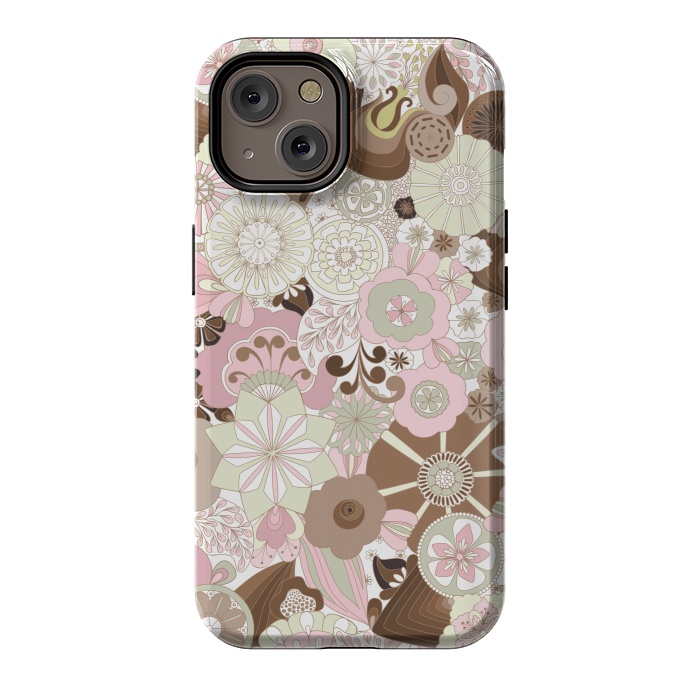 iPhone 14 StrongFit Flowers, Flowers Everywhere by Paula Ohreen