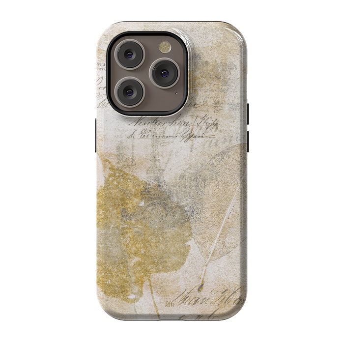 iPhone 14 Pro StrongFit Golden Memories by Andrea Haase