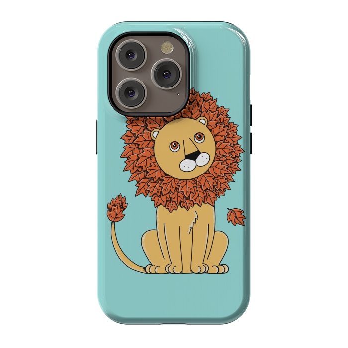 iPhone 14 Pro StrongFit Lion by Coffee Man